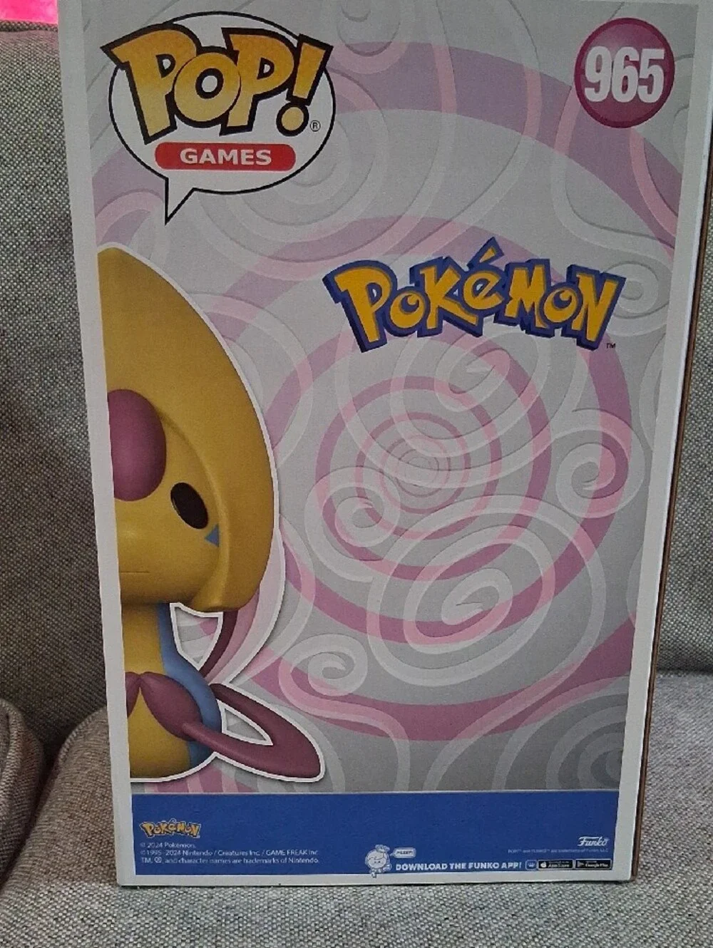 Funko Pop! Pokémon Cresselia Vinyl Figure - Yellow & Pink